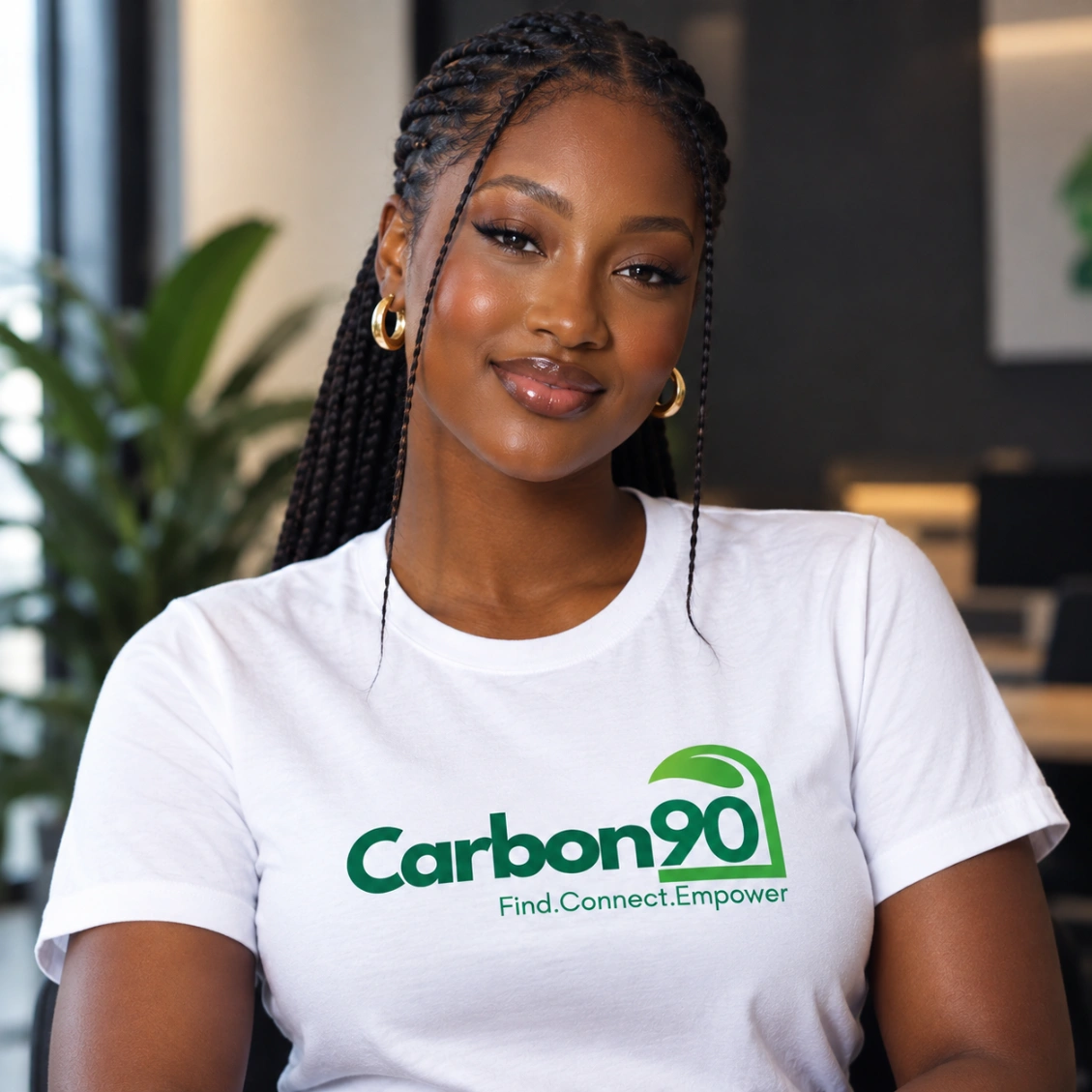 Carbon90 tshirt mockup