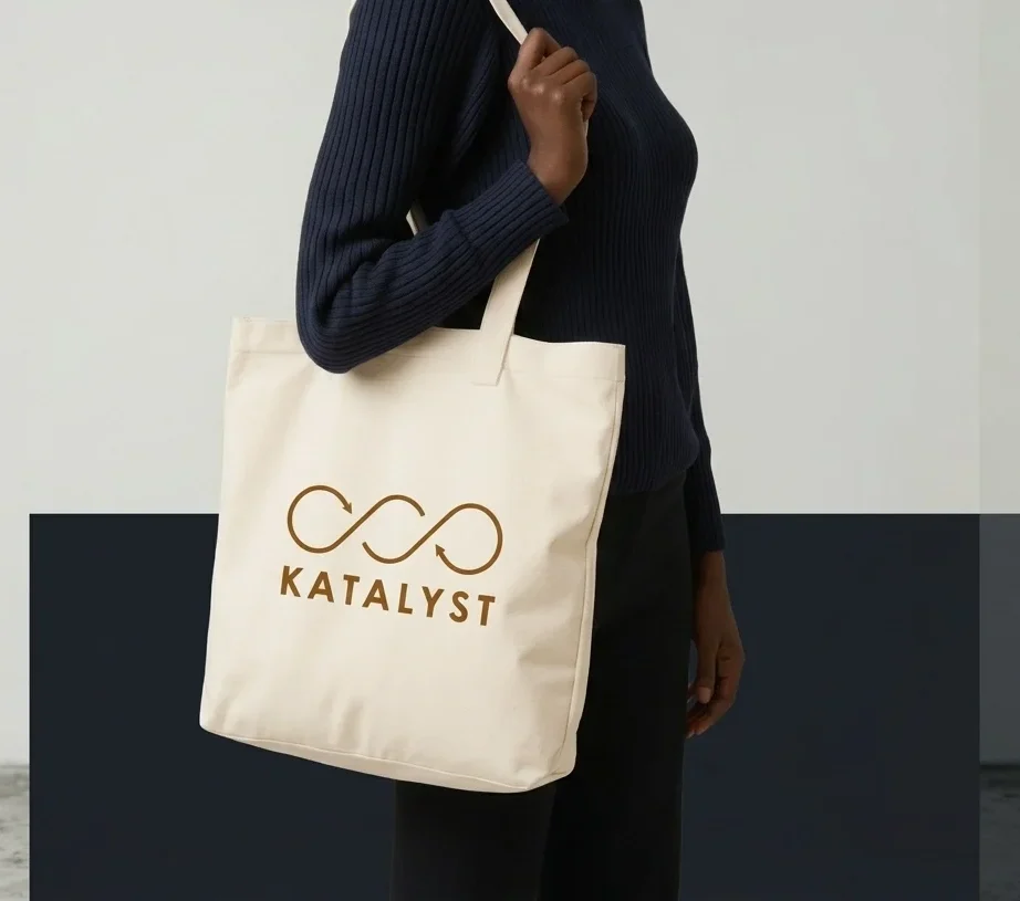 Katalyst Tote bag mockup
