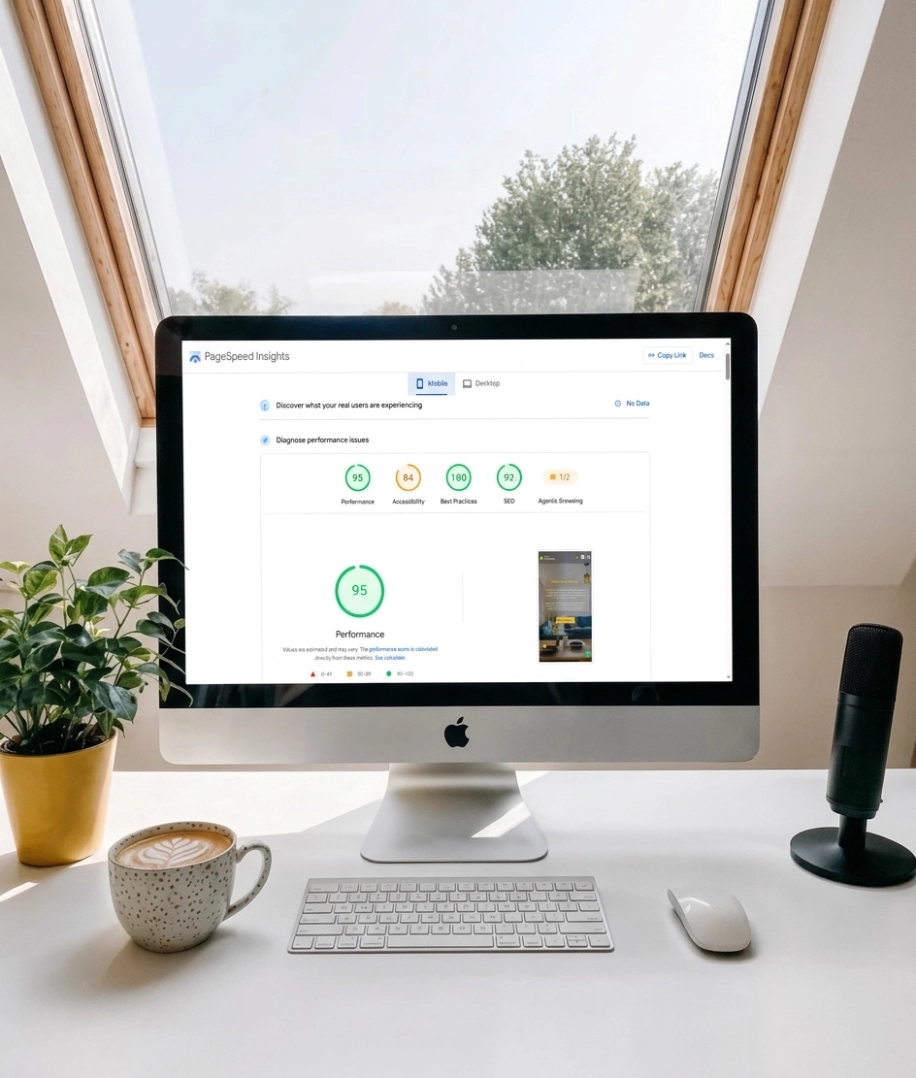 Zima Residences website speed test